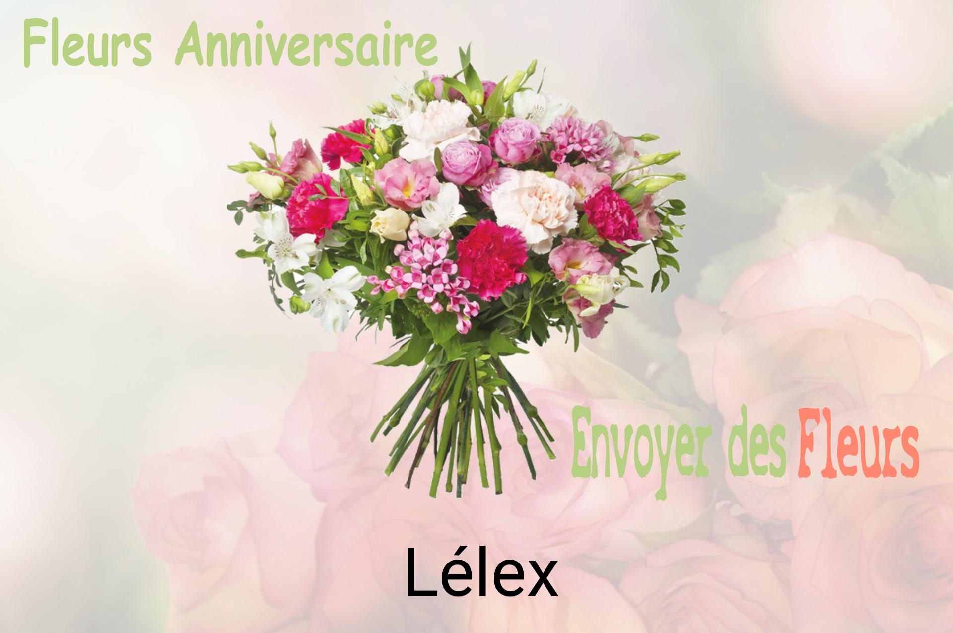 Bouquet de fleurs d’anniversaire livré à Lélex
